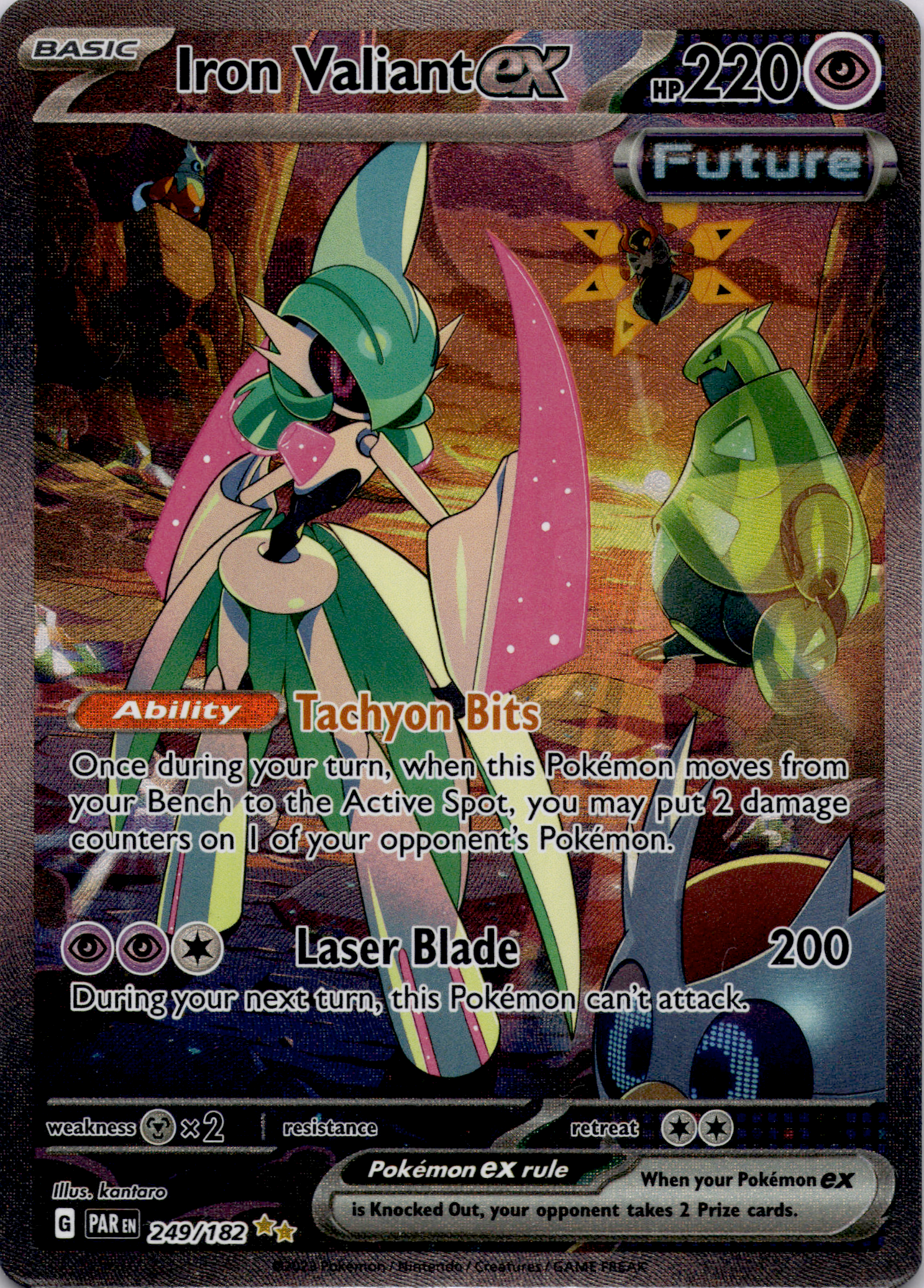 Iron Valiant ex (PAR 249) Paradox Rift – Englisch (Near Mint)