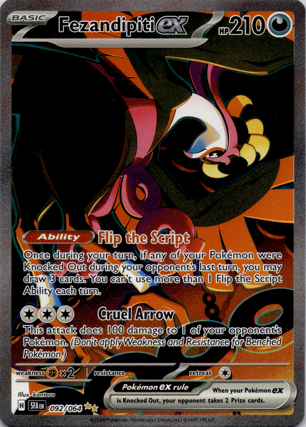 Fezandipiti ex (SFA 092) Shrouded Fable – Englisch (Near Mint)