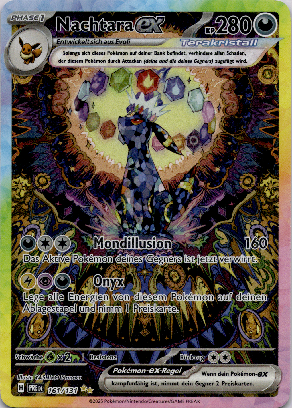 Nachtara ex (PRE 161) Prismatische Entwicklungen – Deutsch (Near Mint)