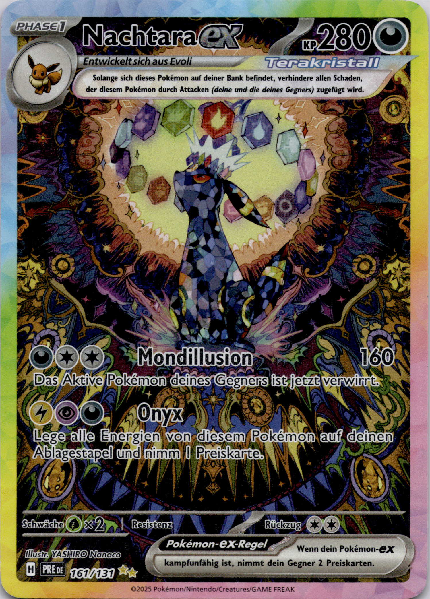 Nachtara ex (PRE 161) Prismatische Entwicklungen – Deutsch (Near Mint)