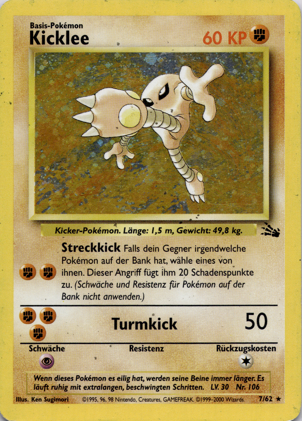 Kicklee (FO 7) Fossil – Deutsch (Light Played)