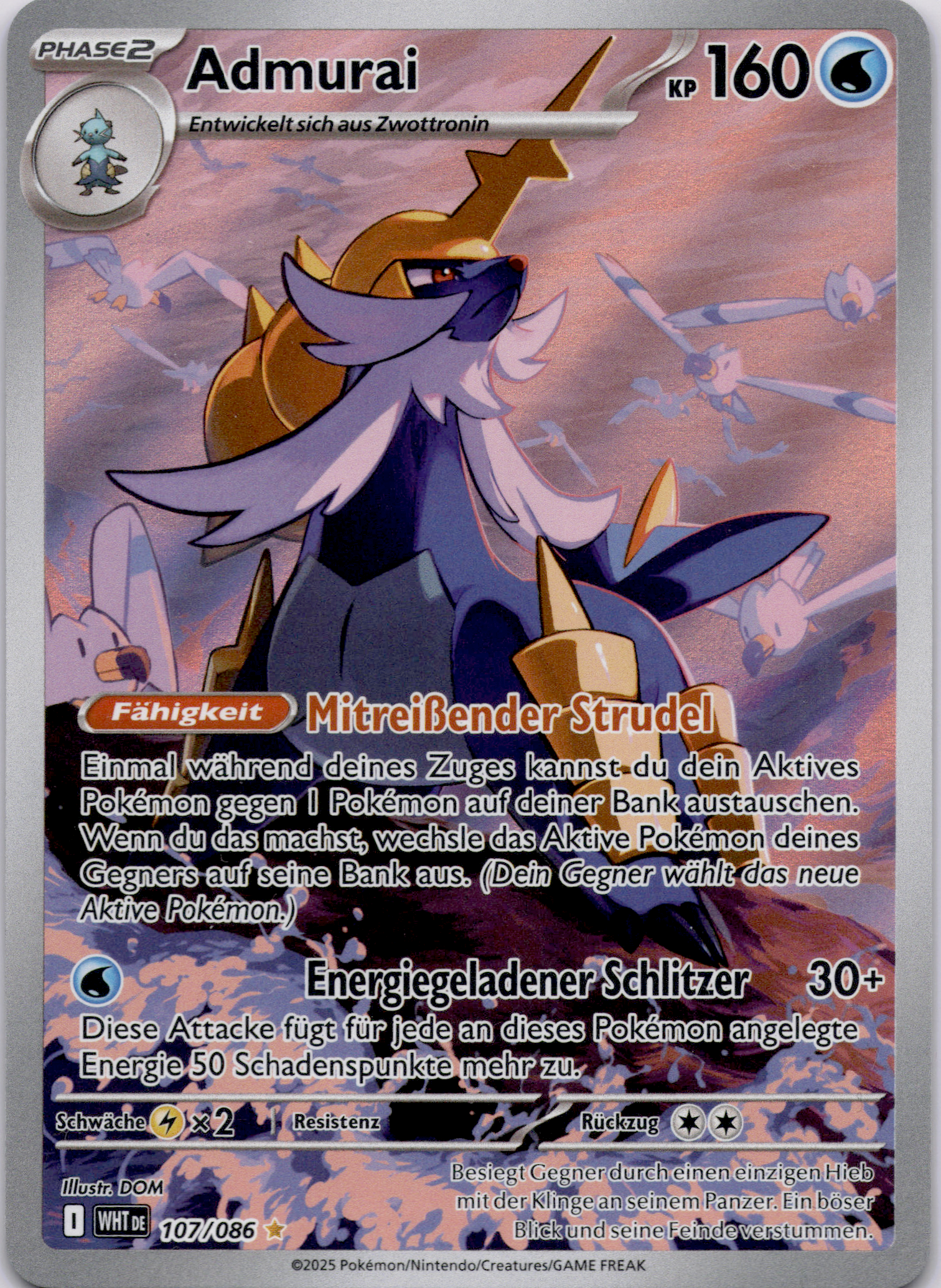 Admurai (WHT 107) Weiße Flammen – Deutsch (Near Mint)