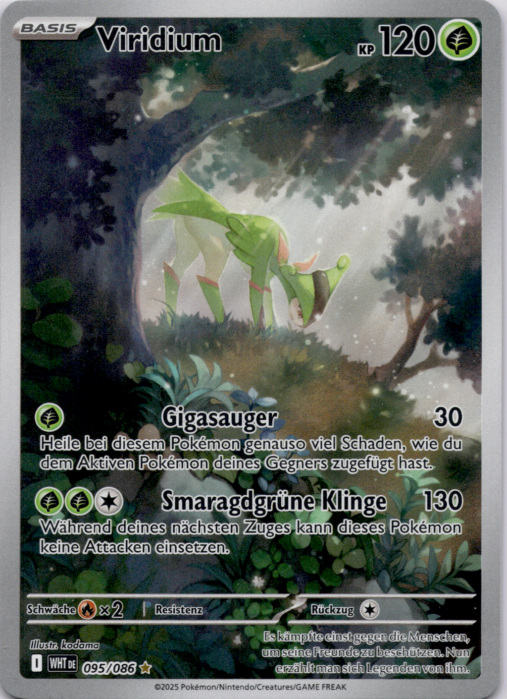 Viridium (WHT 095) Weiße Flammen – Deutsch (Near Mint)