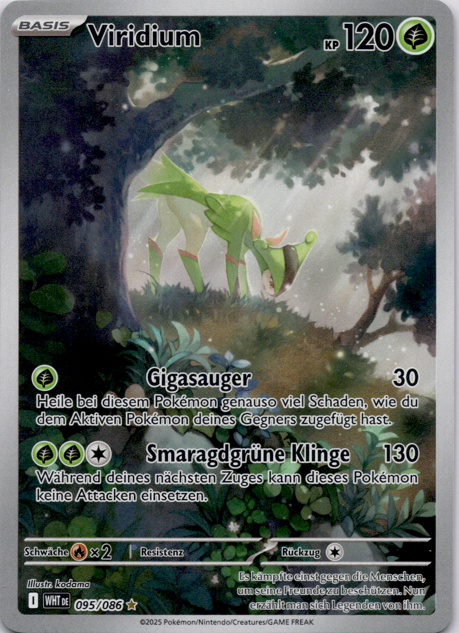 Viridium (WHT 095) Weiße Flammen – Deutsch (Near Mint)