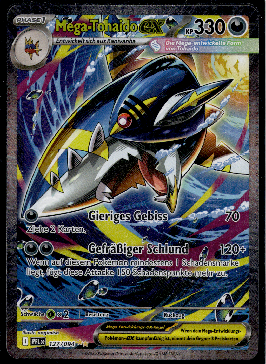 Mega Tohaido ex (PFL 127) Fatale Flammen – Deutsch (Near Mint)