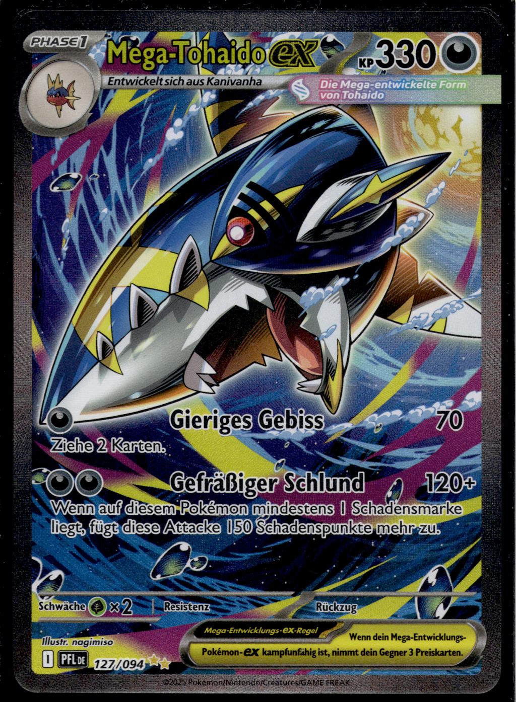 Mega Tohaido ex (PFL 127) Fatale Flammen – Deutsch (Near Mint) #2