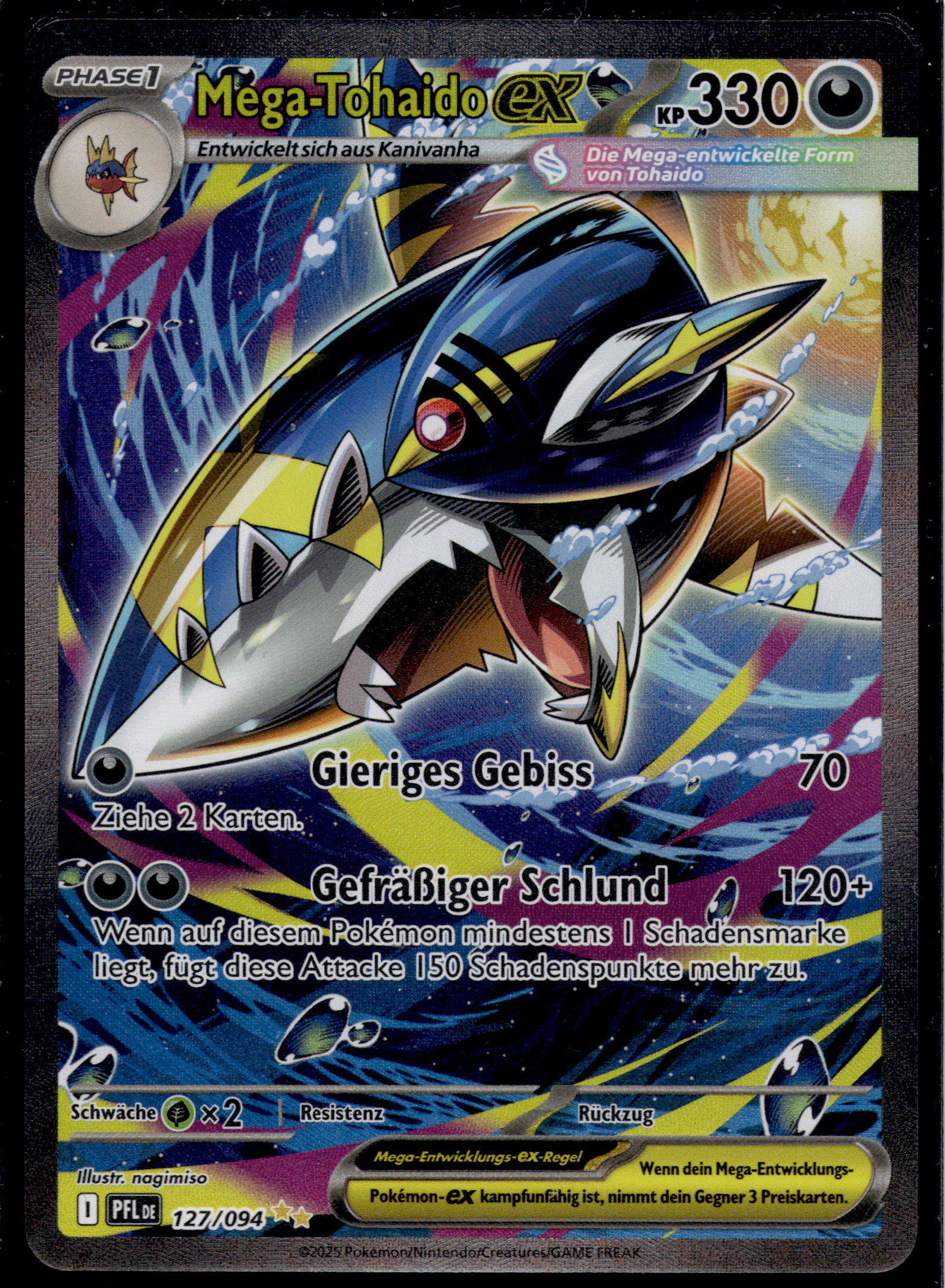 Mega Tohaido ex (PFL 127) Fatale Flammen – Deutsch (Near Mint) #2