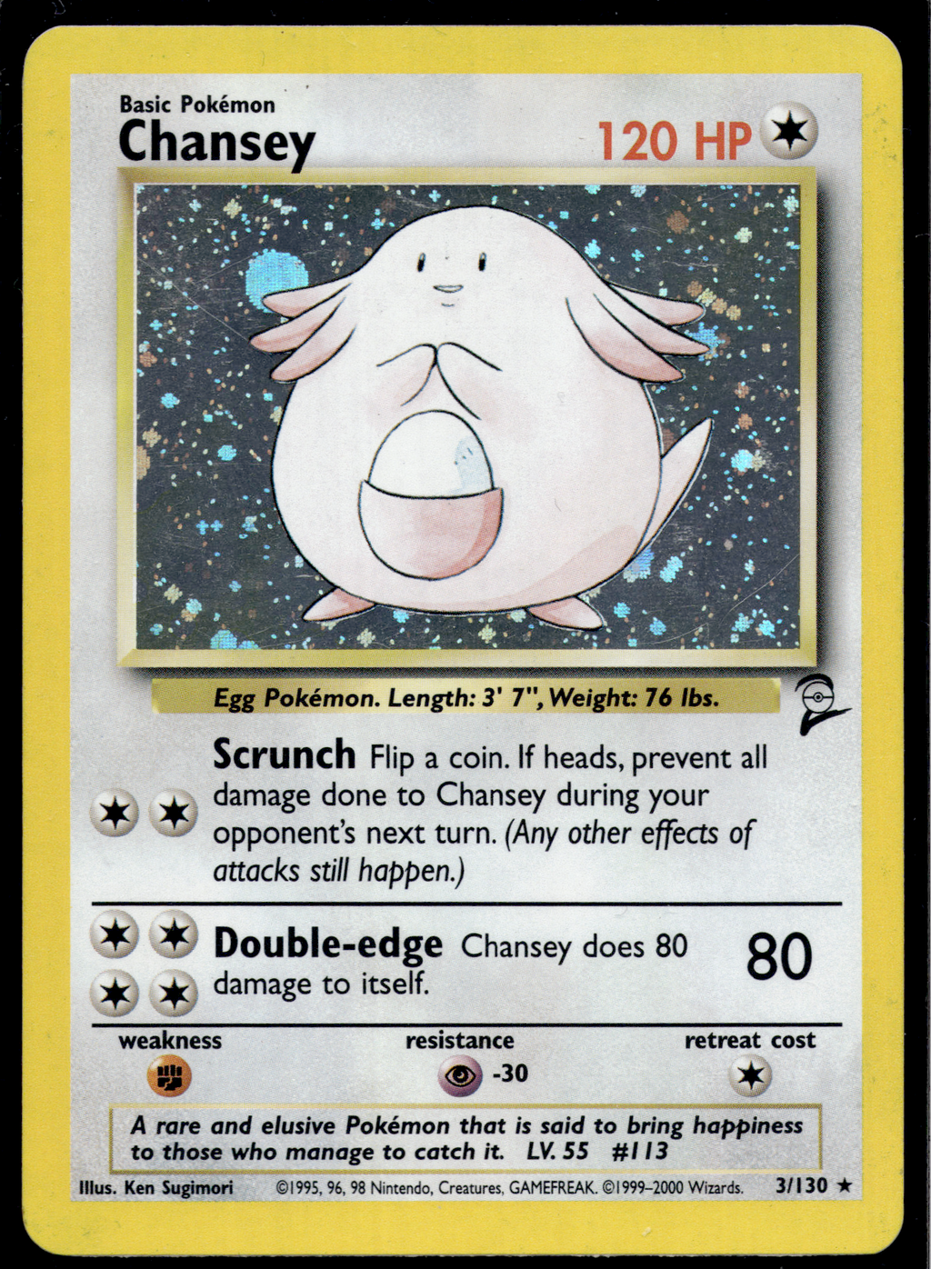 Chansey (B2 3) Base Set 2 – Englisch (Excellent)