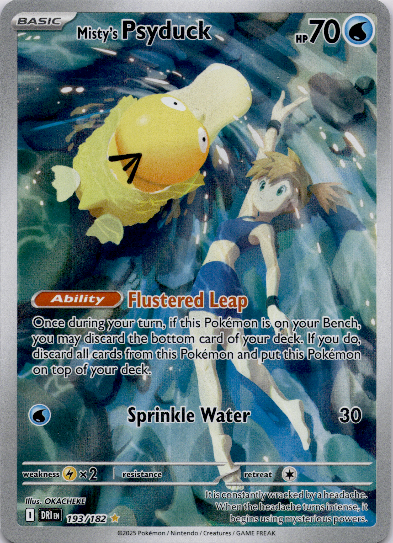 Misty's Psyduck (DRI 193) Near Mint #EN