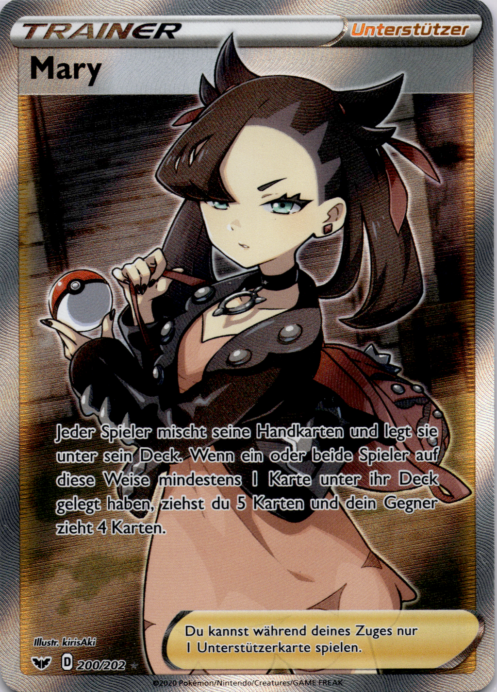 Mary (SSH 200) – Schwert & Schild – Deutsch #near mint – Pokémon Einzelkarten