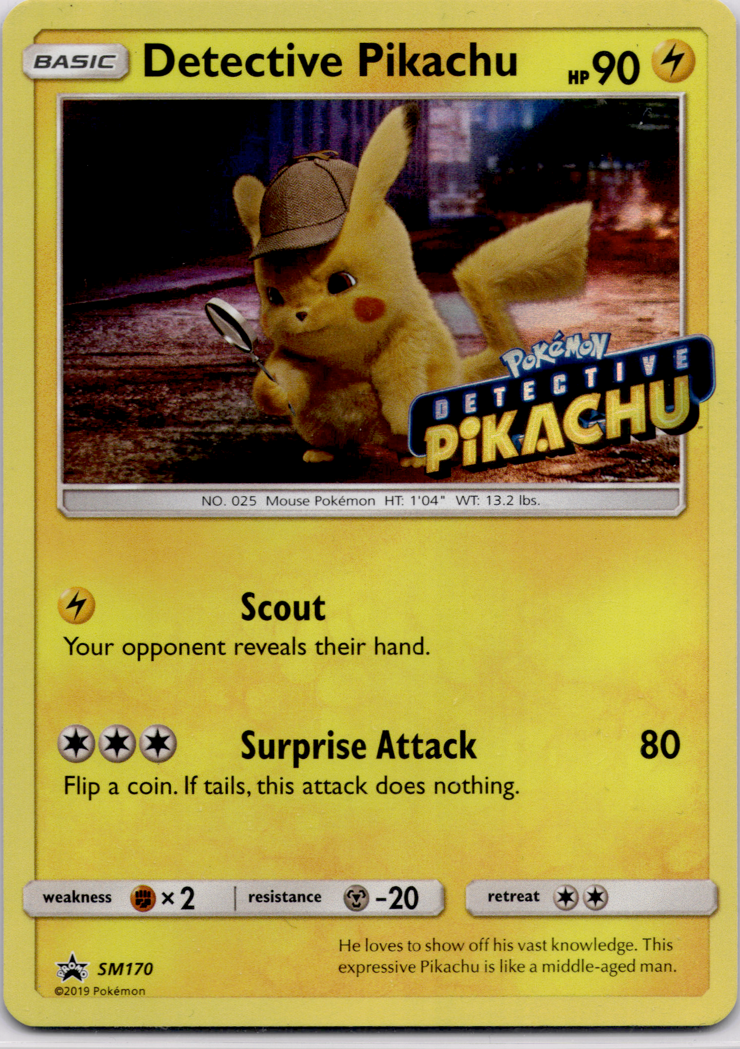 Detective Pikachu (SM 170) SM Black Star Promos – Englisch (Good)