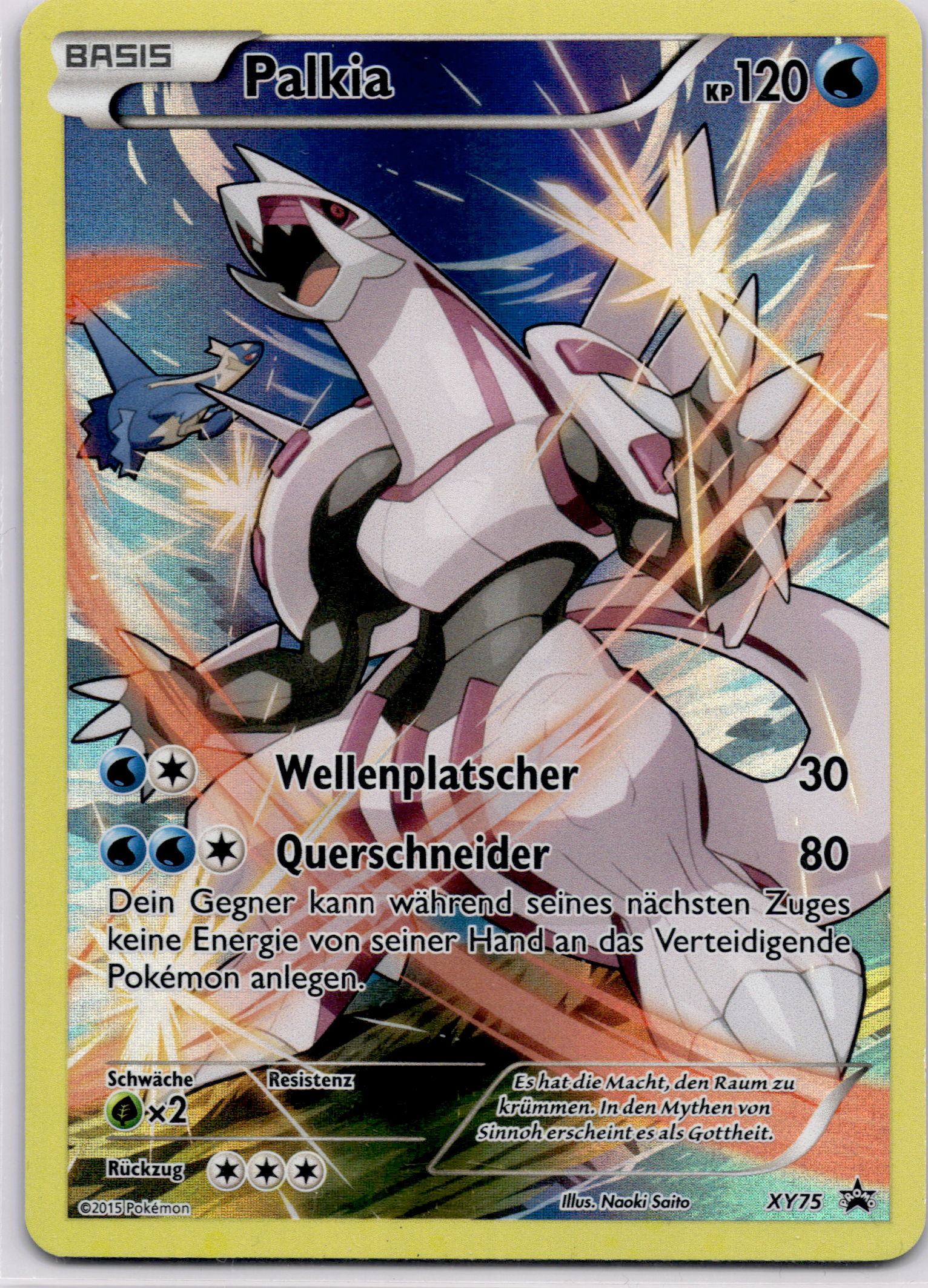 Palkia (XYPR 75) XY Black Star Promos – Deutsch (Good)