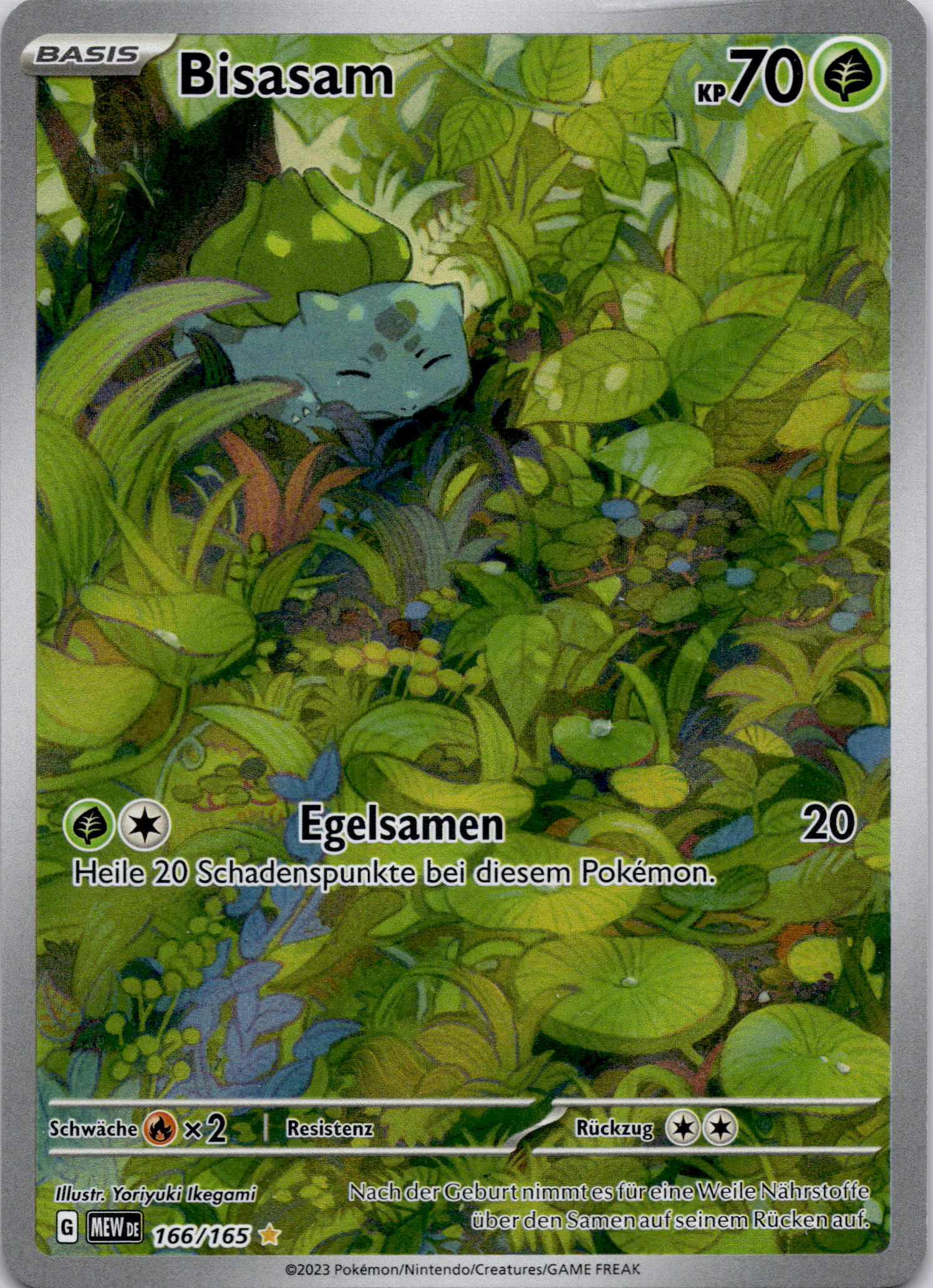 Bisasam (MEW 166) Excellent #DE