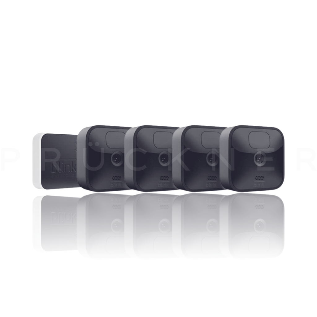Blink Outdoor Kamera Kabellose Witterungsbeständige HD Sicherheitskamera 4 Stück Set - prückner.de
