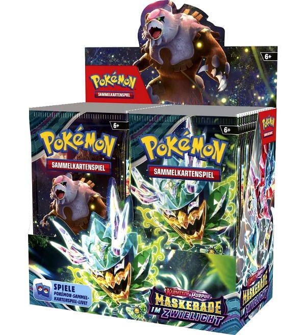 Pokémon Karmesin & Purpur Maskerade im Zwielicht Display (36 Booster) #DE - prückner.de