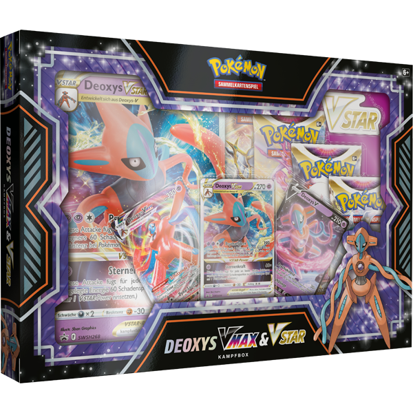 Pokémon Deoxys V-Max & V-Star Kampfbox DE - prückner.de