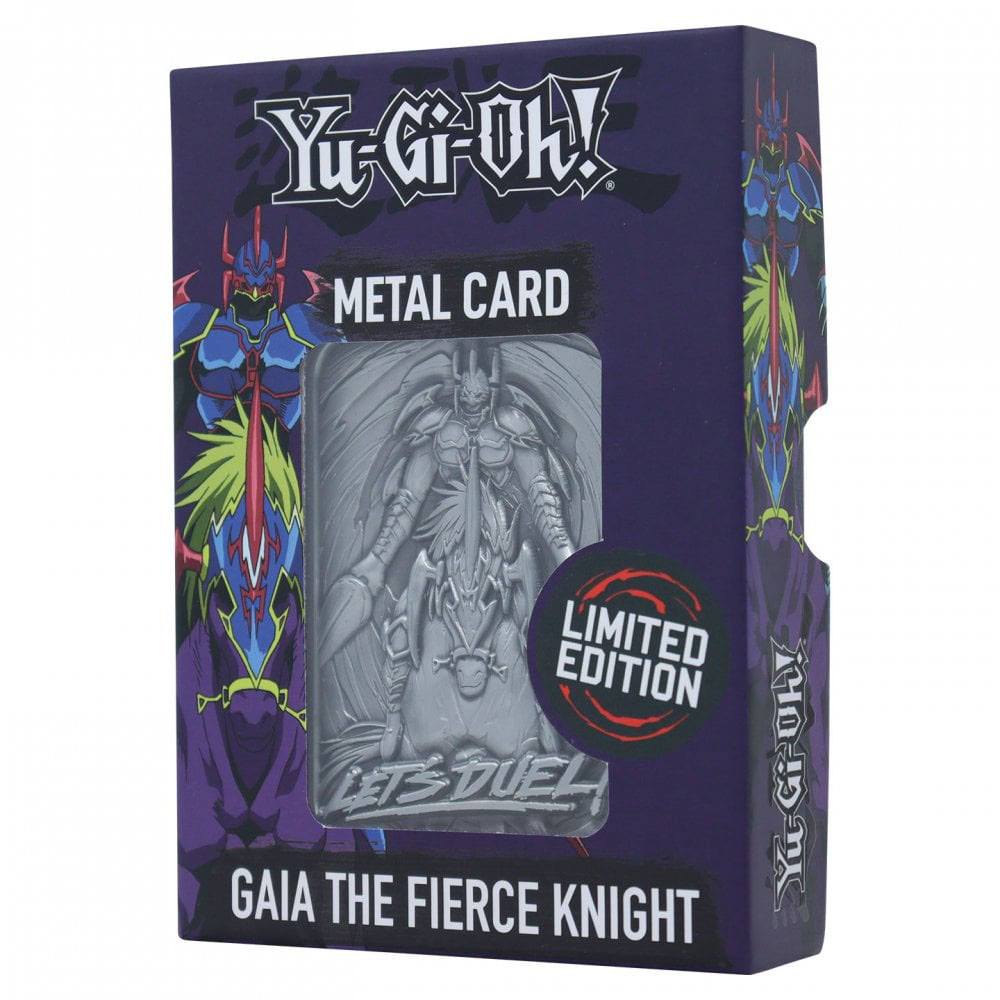 Yu-Gi-Oh! Metallbarren Gaia The Fierce Knight Limited Edition - prückner.de