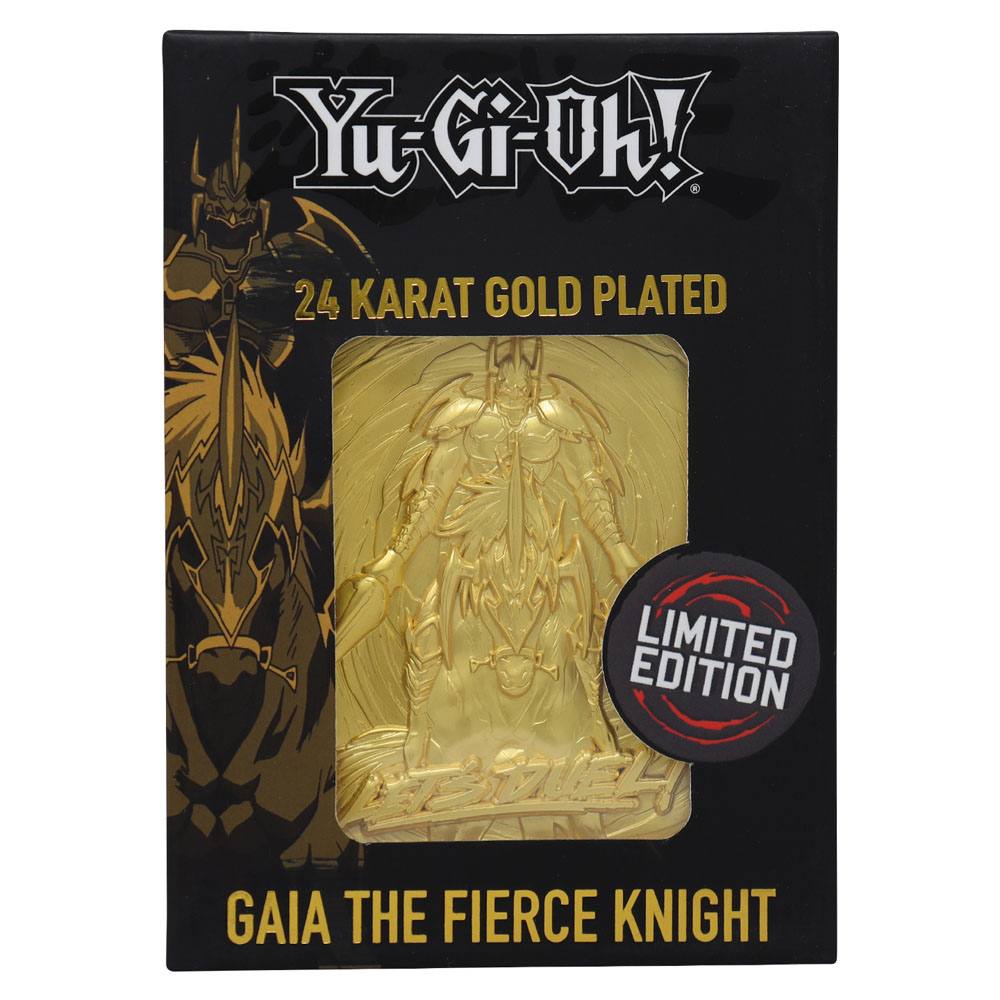 Yu-Gi-Oh! Replik Karte Gaia the Fierce Knight (vergoldet)