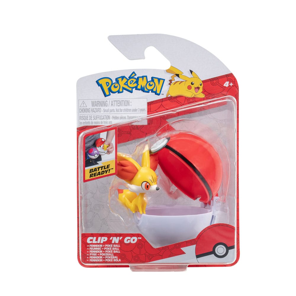 Pokémon Clip'n'Go Poké Balls Fynx & Pokéball