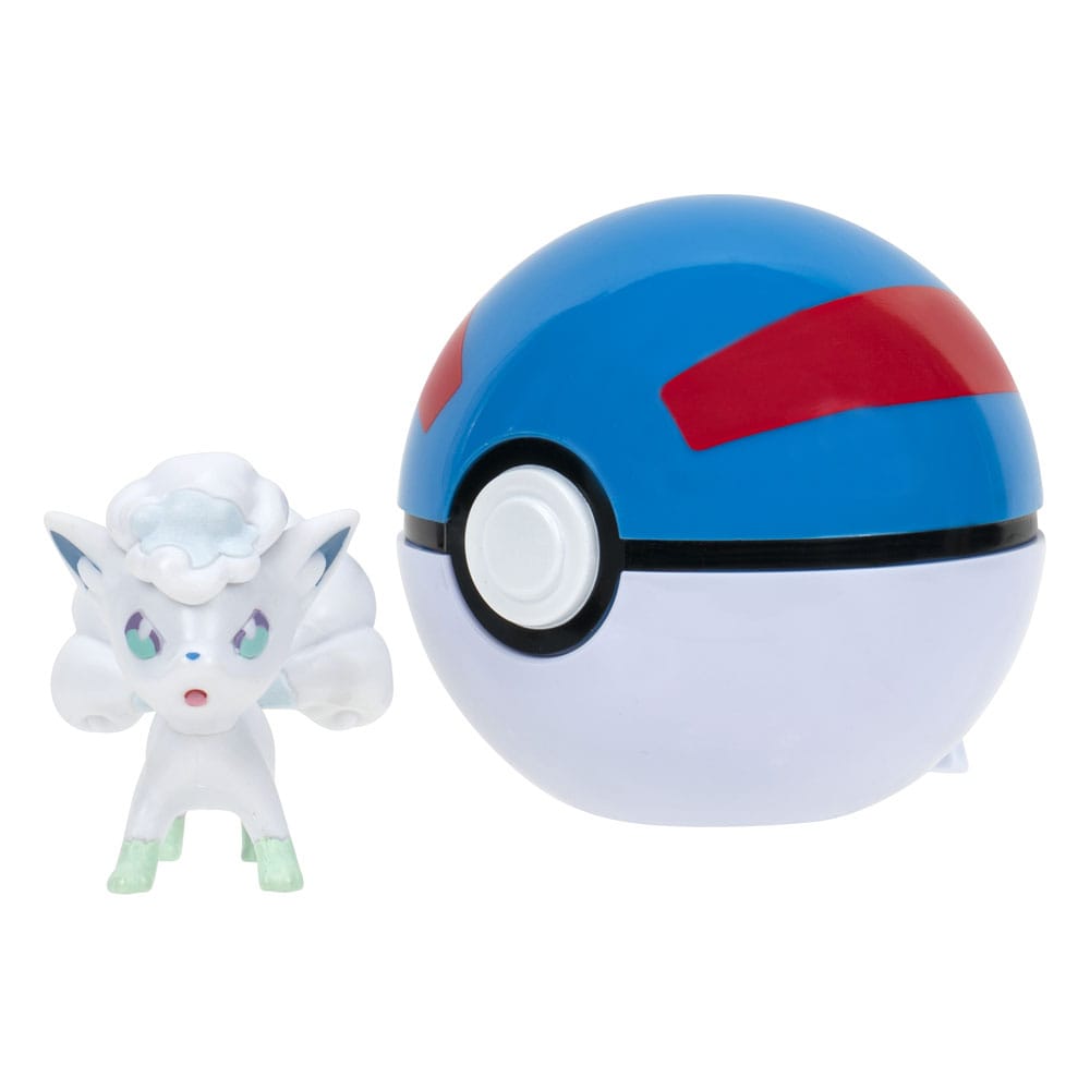Pokémon Clip'n'Go Poké Balls Alola-Vulpix & Pokéball