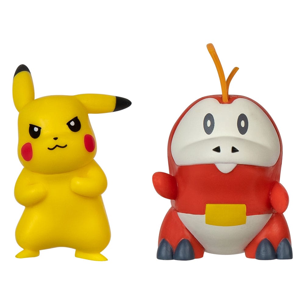 Pokémon Gen IX Battle Figure Pack Minifiguren 2er-Pack Pikachu & Krokel 5 cm