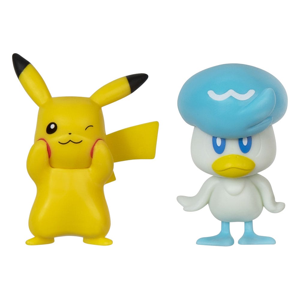 Pokémon Gen IX Battle Figure Pack Minifiguren 2er-Pack Pikachu & Kwaks 5 cm - prückner.de