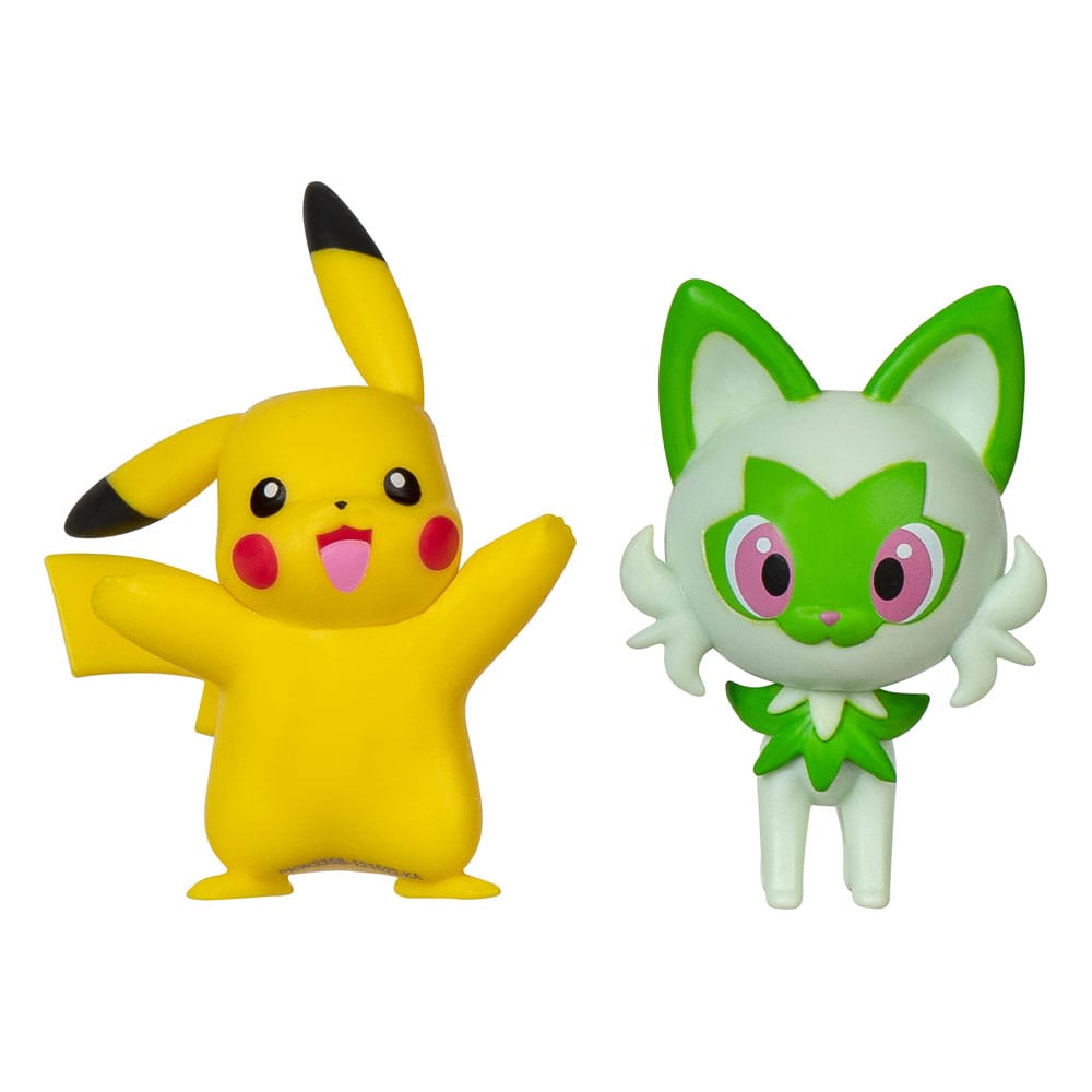 Pokémon Gen IX Battle Figure Pack Minifiguren 2er-Pack Pikachu & Felori 5 cm
