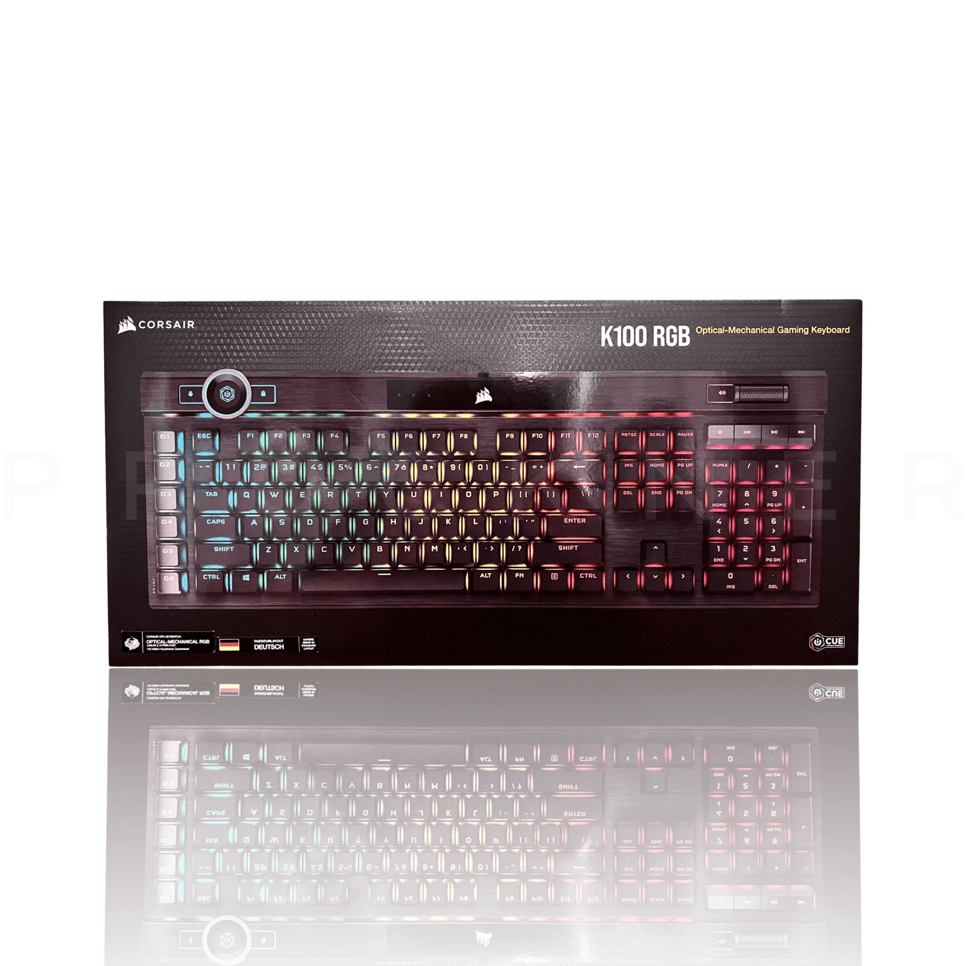 CORSAIR K100 RGB Optical-Mechanical Gaming Keyboard Tastatur - prückner.de